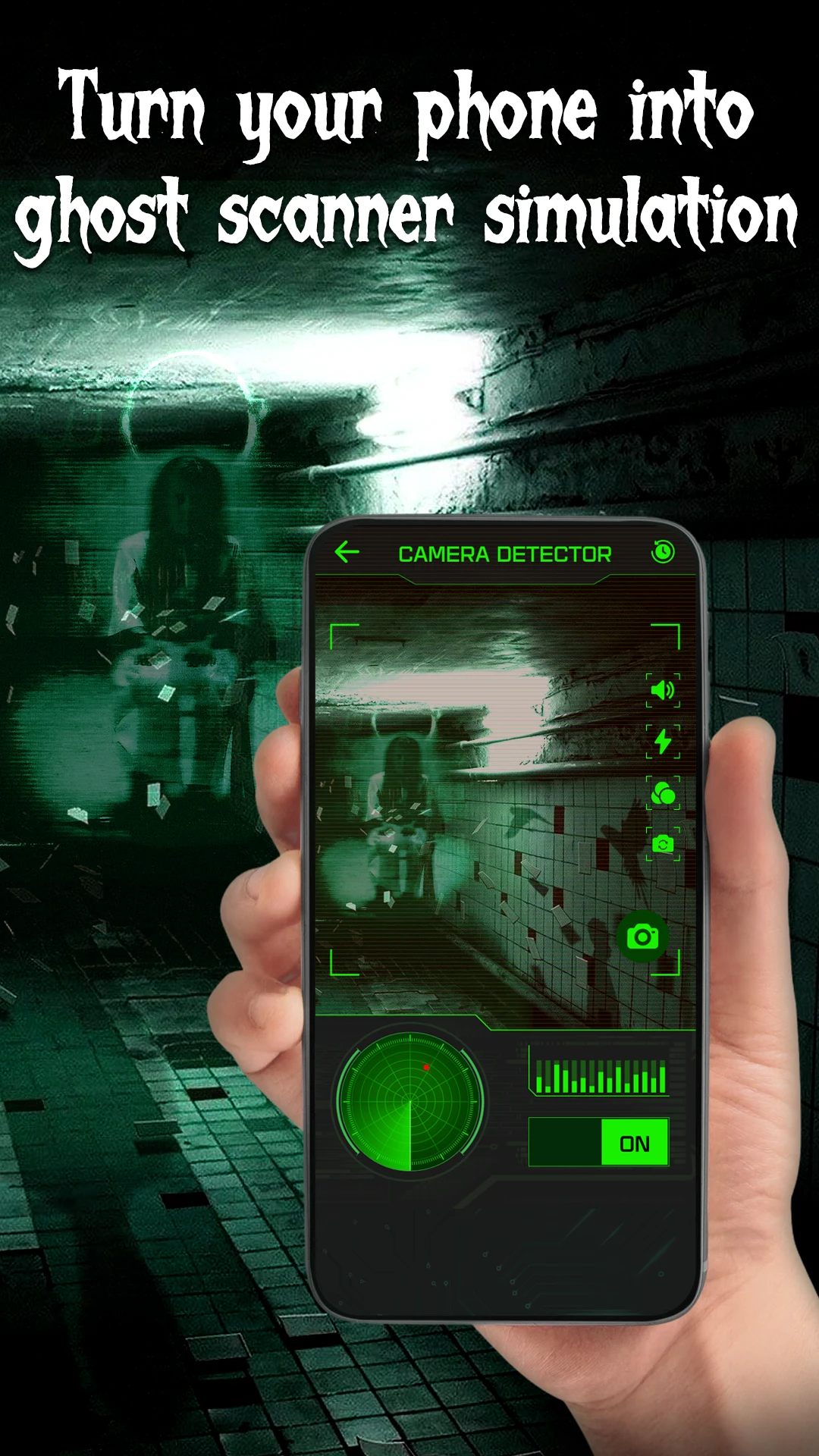 Ghost Detector Radar Simulator screenshot