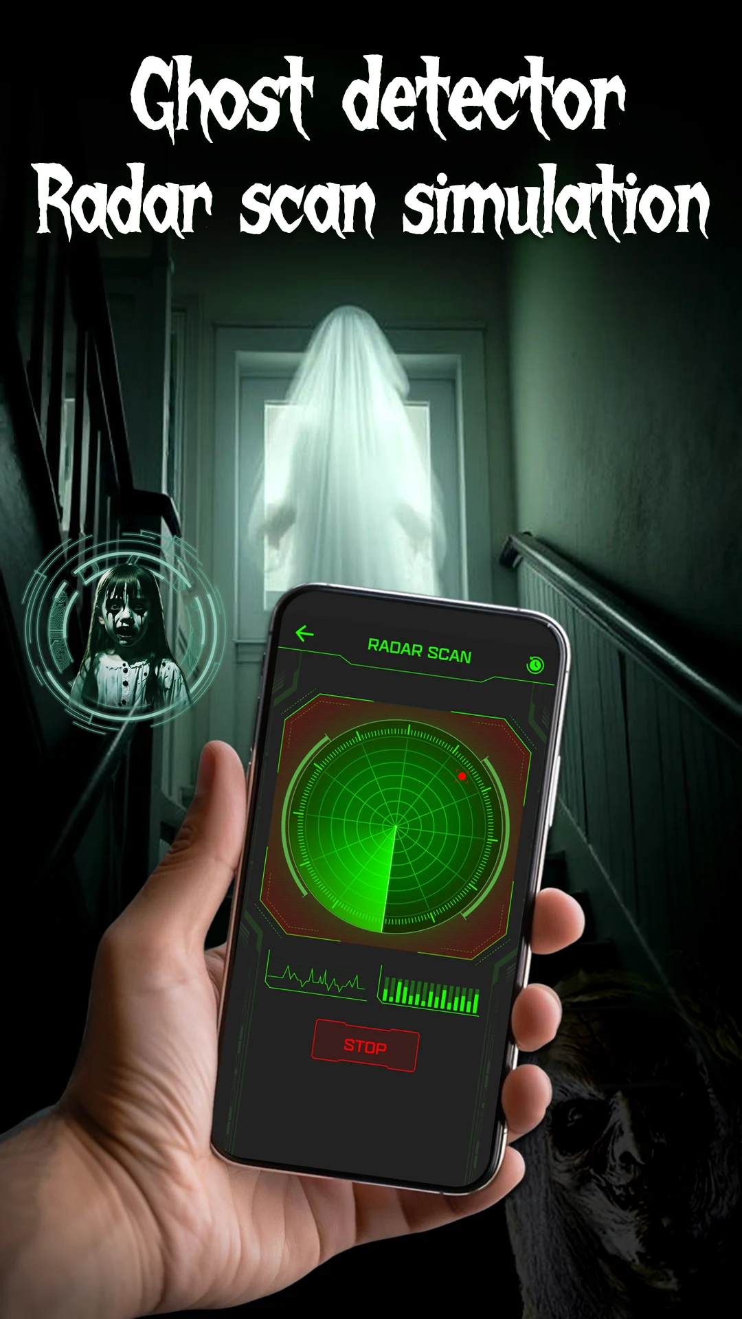 Ghost Detector Radar Simulator screenshot