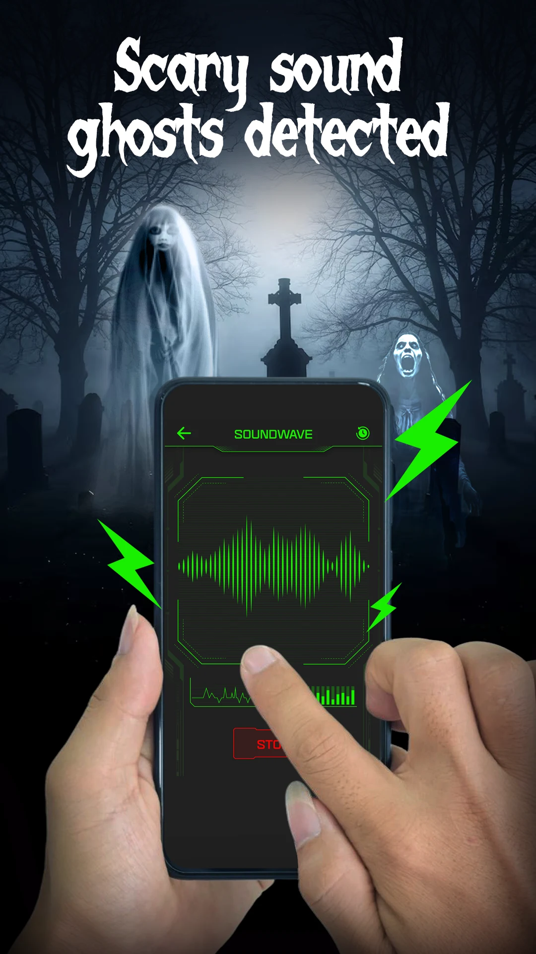 Ghost Detector Radar Simulator screenshot